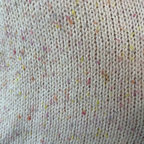 American Eagle peach rainbow knit sweater xsmall pastel hyper feminine academia - Picture 5 of 12